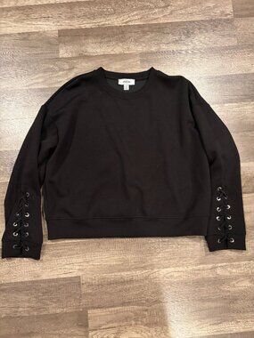 Jason Wu Lace-Up Sweatshirt